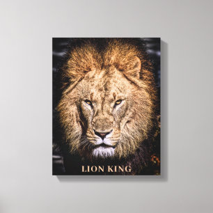 LION KING ART CANVAS PRINT