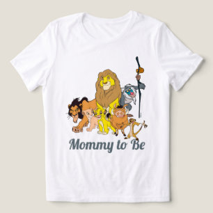 Lion King Baby Shower Mommy-to-Be Tri-Blend Shirt