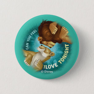 Lion King   Can You Feel The Love Tonight 2 Inch Round Button