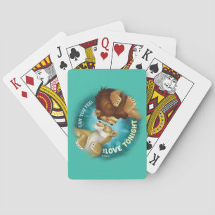 Lion King Can You Feel The Love Tonight Playing Cards