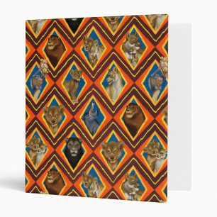 Lion King   Characters Diamond Pattern Binder