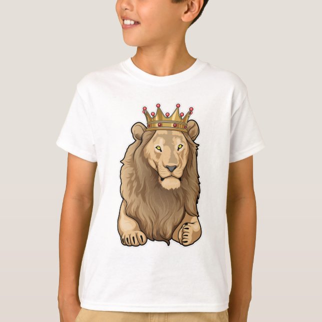 Lion King Crown T-Shirt (Front)