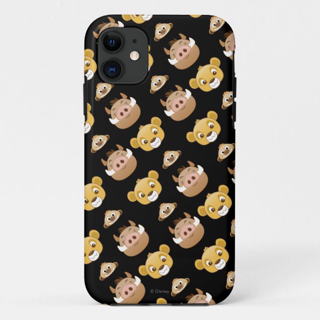 Lion King Emoji Land Pattern Case-Mate iPhone Case (Back)