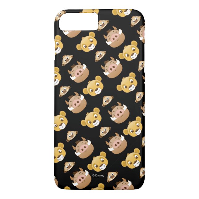 Lion King Emoji Land Pattern Case-Mate iPhone Case (Back)