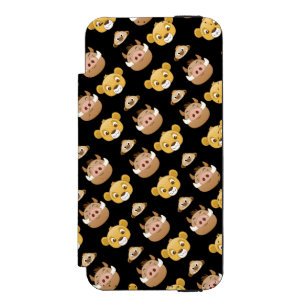 Lion King Emoji Land Pattern Incipio Watson™ iPhone 5 Wallet Case