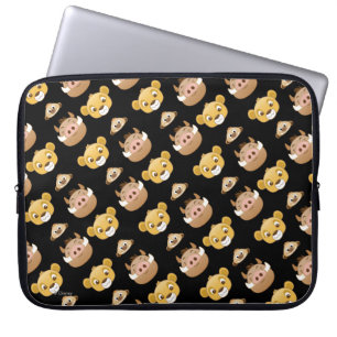 Lion King Emoji Land Pattern Laptop Sleeve