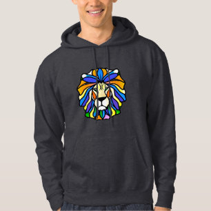 Lion King Face Mosaic T-Shirt Hoodie
