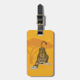 Lion King Fierce Nala Luggage Tag