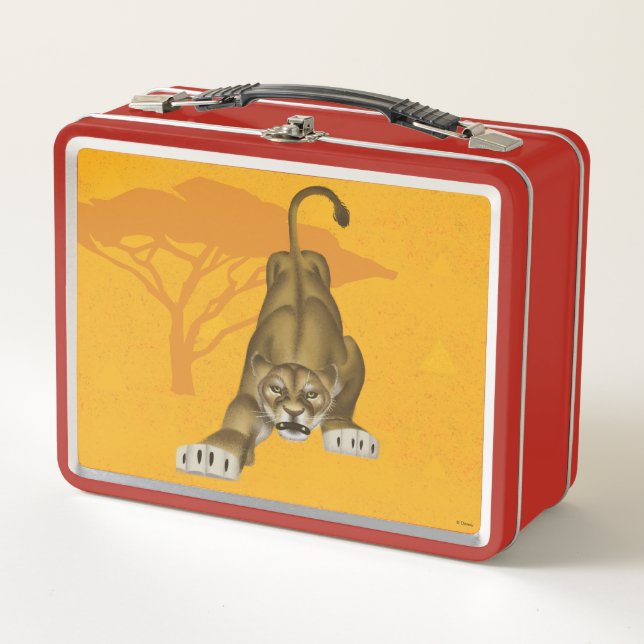Lion King | Fierce Nala Metal Lunch Box (Front)