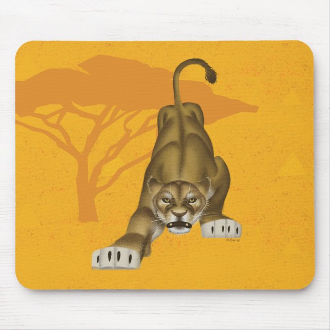 Lion King | Fierce Nala Mouse Pad (Front)