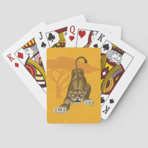 Lion King   Fierce Nala Playing Cards