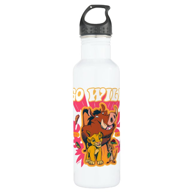Lion King | Hakuna Matata - Go Wild 710 Ml Water Bottle (Front)