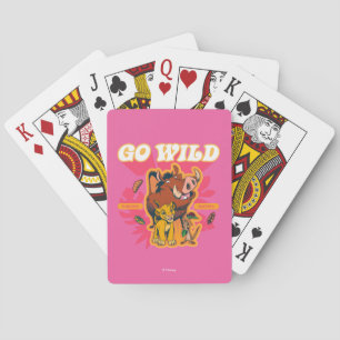 Lion King Hakuna Matata - Go Wild Playing Cards