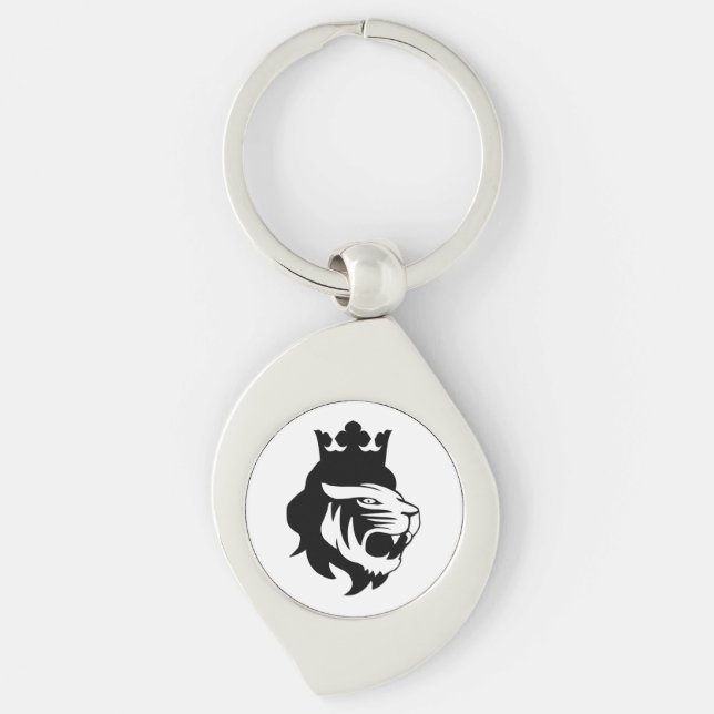 Lion king head keychain (Front)