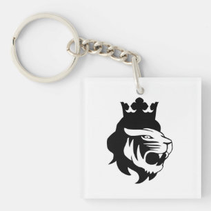 Lion king head keychain