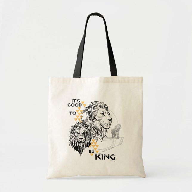 Lion King | It's Good To Be King Tote Bag (Front)