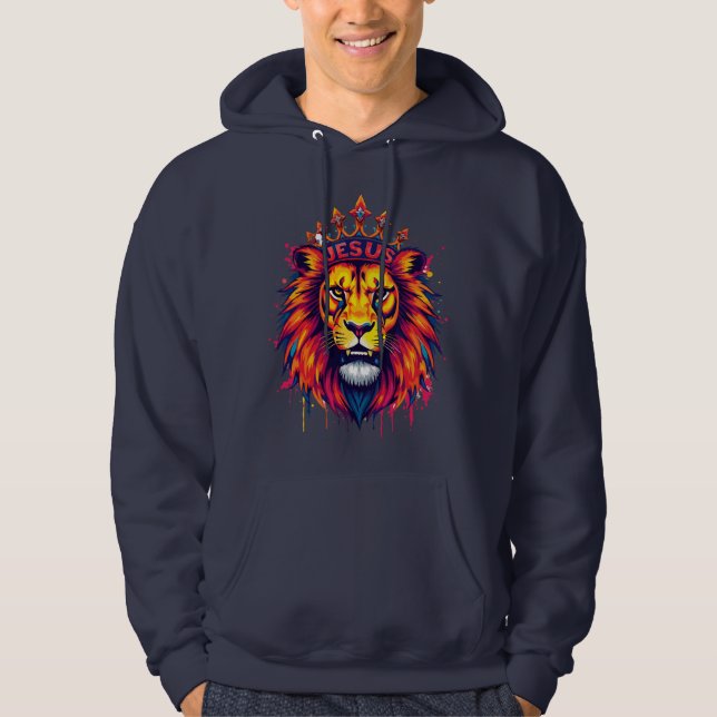 Lion King Jesus Hoodie (Front)