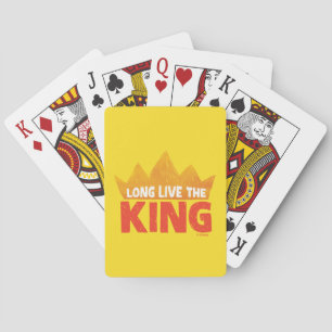 Lion King   Long Live The King Playing Cards