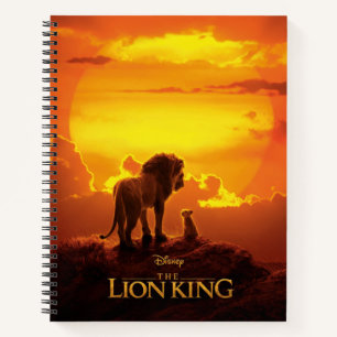 Lion King   Mufasa & Simba At Sunset Notebook