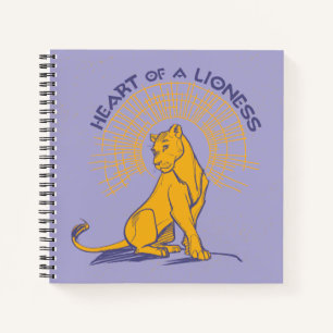 Lion King   Nala "Heart of A Lioness" Notebook