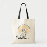 Lion King | Nala "Heart of A Lioness" Tote Bag<br><div class="desc">This sketched graphic of Nala features the words "Heart Of A Lioness" written over her head as stylized beams of light radiate from her.</div>