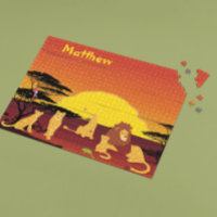 Lion King of Jungle Personalized Africa