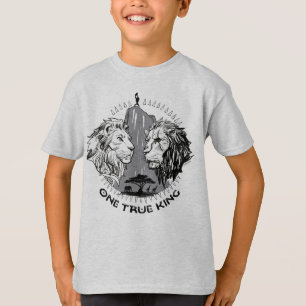 Lion King   "One True King" Simba & Scar Sketch T-Shirt