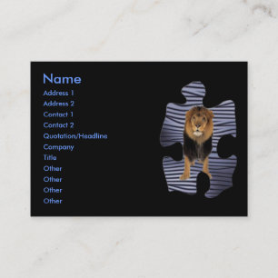 Lion King Profile Card