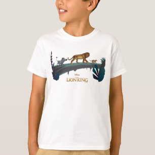 Lion King Pumbaa, Simba, & Timon Crossing Log T-Shirt