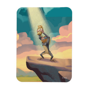 Lion King   Rafiki Presenting Simba Graphic Magnet