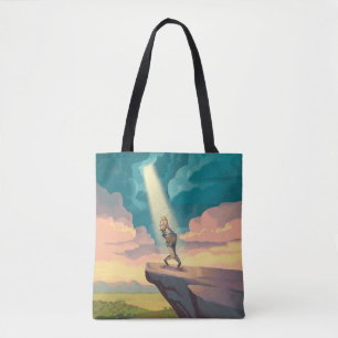 Lion King Rafiki Presenting Simba Graphic Tote Bag