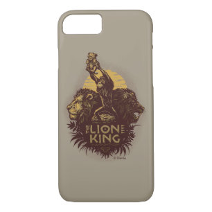 Lion King   Rafiki Presenting Simba Woodcut Design Case-Mate iPhone Case