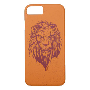 Lion King   Scar Head Sketch Case-Mate iPhone Case
