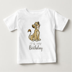 Lion King - Simba Birthday Baby T-Shirt