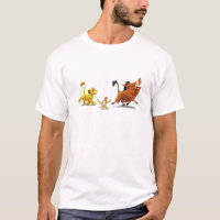 Lion King Simba cub timon pumbaa singing trotting