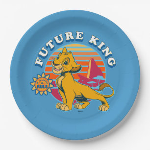 Lion King Simba - Future King Paper Plate