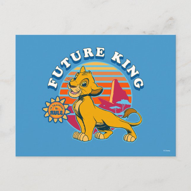 Lion King | Simba - Future King Postcard (Front)
