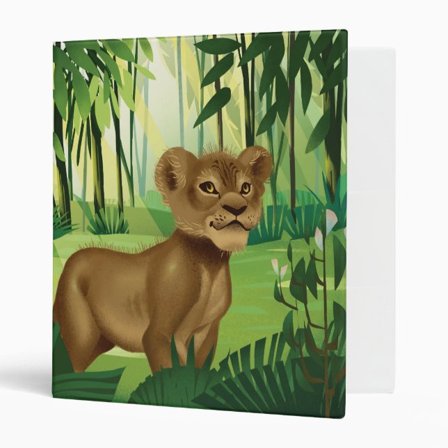 Lion King | Simba In The Jungle Binder (Front/Inside)