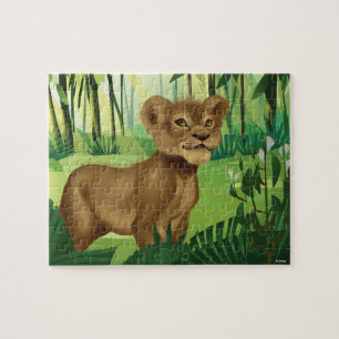 Lion King   Simba In The Jungle Jigsaw Puzzle