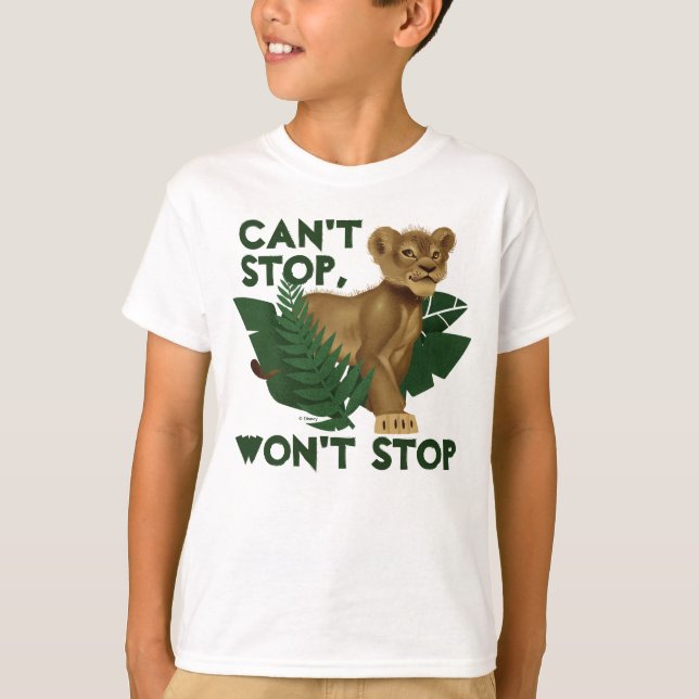 Lion King | Simba In The Jungle T-Shirt (Front)