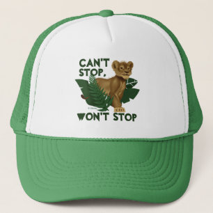 Lion King   Simba In The Jungle Trucker Hat