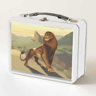Lion King   Simba On Pride Lands Metal Lunch Box