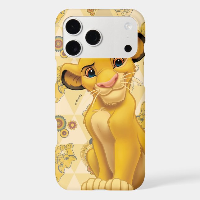 Lion King | Simba on Triangle Pattern (Back)