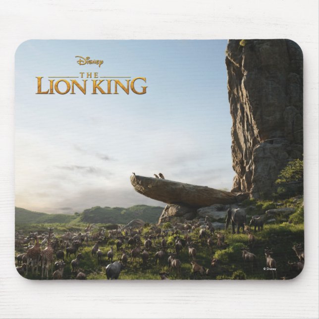 Lion King | Simba Presented To Kingdom Mouse Pad (Front)