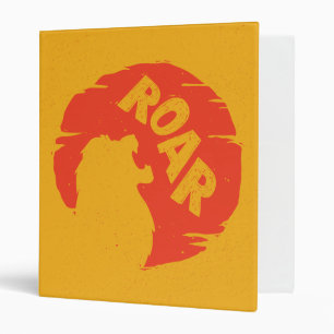 Lion King   Simba "Roar" Silhouette Binder