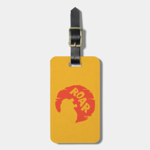 Lion King Simba "Roar" Silhouette Luggage Tag