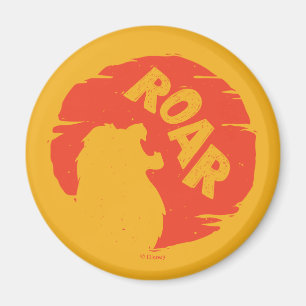 Lion King   Simba "Roar" Silhouette Magnet
