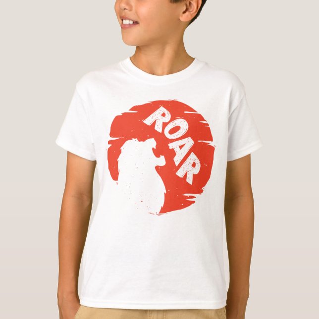 Lion King | Simba "Roar" Silhouette T-Shirt (Front)