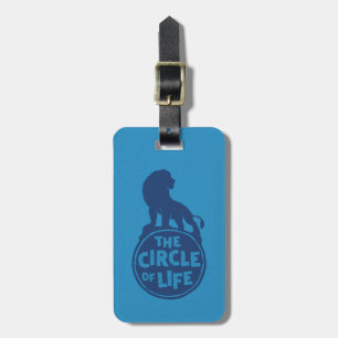 Lion King Simba "The Circle Of Life" Luggage Tag