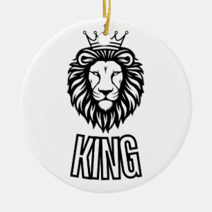 lion king T-shirt Ceramic Ornament